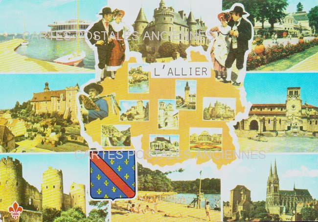 Cartes postales anciennes > CARTES POSTALES > carte postale ancienne > cartes-postales-ancienne.com Auvergne rhone alpes Allier Vichy