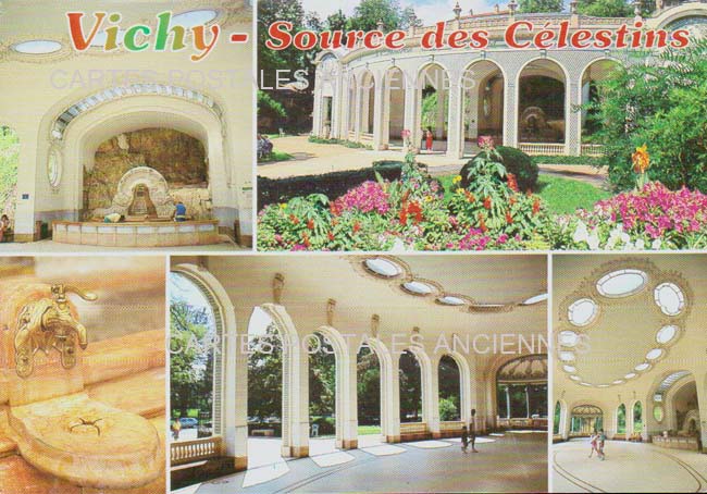 Cartes postales anciennes > CARTES POSTALES > carte postale ancienne > cartes-postales-ancienne.com Auvergne rhone alpes Allier Vichy