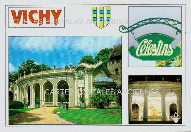 Cartes postales anciennes > CARTES POSTALES > carte postale ancienne > cartes-postales-ancienne.com Auvergne rhone alpes Allier Vichy