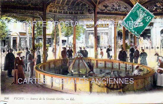 Cartes postales anciennes > CARTES POSTALES > carte postale ancienne > cartes-postales-ancienne.com Auvergne rhone alpes Allier Vichy
