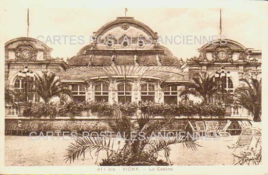 Cartes postales anciennes > CARTES POSTALES > carte postale ancienne > cartes-postales-ancienne.com Auvergne rhone alpes Allier Vichy
