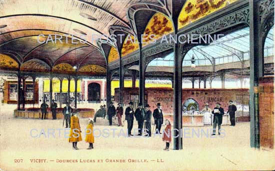 Cartes postales anciennes > CARTES POSTALES > carte postale ancienne > cartes-postales-ancienne.com Auvergne rhone alpes Allier Vichy