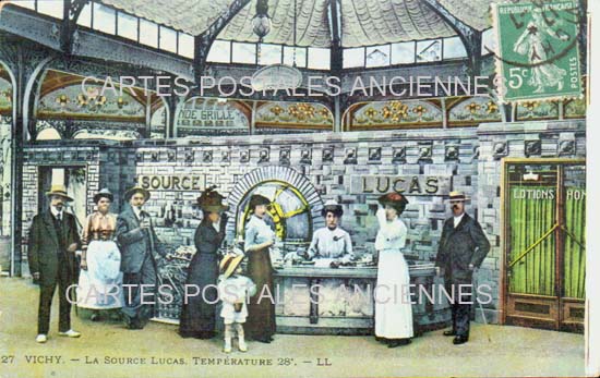 Cartes postales anciennes > CARTES POSTALES > carte postale ancienne > cartes-postales-ancienne.com Auvergne rhone alpes Allier Vichy