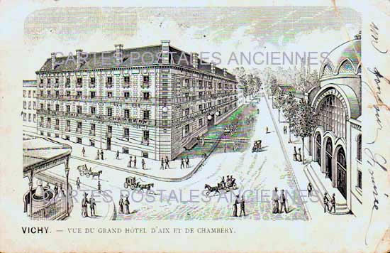 Cartes postales anciennes > CARTES POSTALES > carte postale ancienne > cartes-postales-ancienne.com Auvergne rhone alpes Allier Vichy