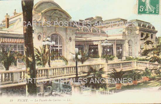Cartes postales anciennes > CARTES POSTALES > carte postale ancienne > cartes-postales-ancienne.com Allier  Vichy