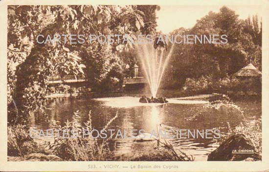 Cartes postales anciennes > CARTES POSTALES > carte postale ancienne > cartes-postales-ancienne.com Allier  Vichy