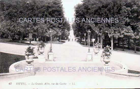 Cartes postales anciennes > CARTES POSTALES > carte postale ancienne > cartes-postales-ancienne.com Grand est Vosges Vittel