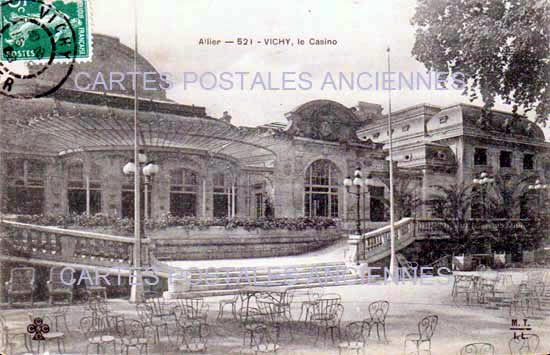 Cartes postales anciennes > CARTES POSTALES > carte postale ancienne > cartes-postales-ancienne.com Auvergne rhone alpes Allier Vichy