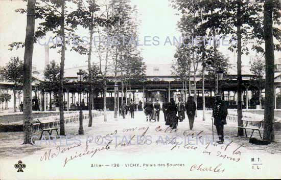 Cartes postales anciennes > CARTES POSTALES > carte postale ancienne > cartes-postales-ancienne.com Allier  Vichy