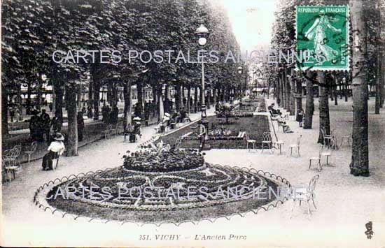 Cartes postales anciennes > CARTES POSTALES > carte postale ancienne > cartes-postales-ancienne.com Auvergne rhone alpes Allier Vichy