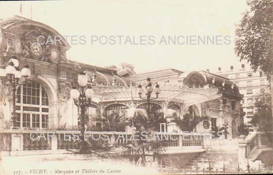 Cartes postales anciennes > CARTES POSTALES > carte postale ancienne > cartes-postales-ancienne.com Auvergne rhone alpes Allier Vichy