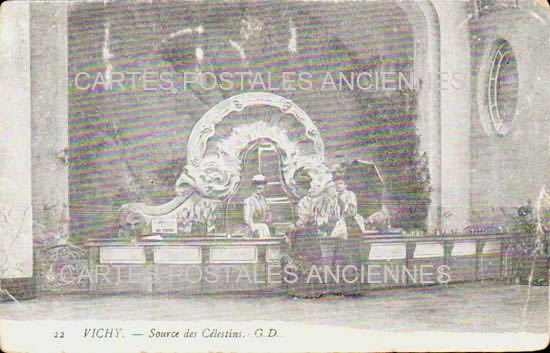 Cartes postales anciennes > CARTES POSTALES > carte postale ancienne > cartes-postales-ancienne.com Auvergne rhone alpes Allier Vichy