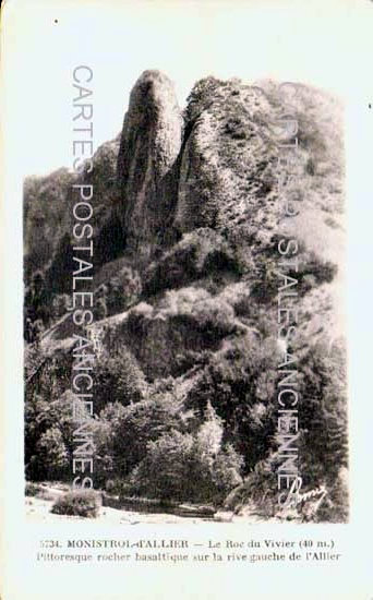 Cartes postales anciennes > CARTES POSTALES > carte postale ancienne > cartes-postales-ancienne.com Auvergne rhone alpes Haute loire Monistrol D Allier