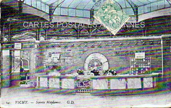 Cartes postales anciennes > CARTES POSTALES > carte postale ancienne > cartes-postales-ancienne.com Auvergne rhone alpes Allier Vichy