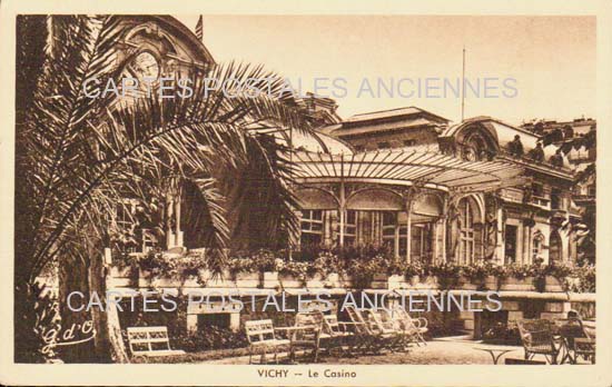 Cartes postales anciennes > CARTES POSTALES > carte postale ancienne > cartes-postales-ancienne.com Auvergne rhone alpes Allier Vichy