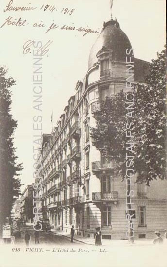Cartes postales anciennes > CARTES POSTALES > carte postale ancienne > cartes-postales-ancienne.com Allier  Vichy