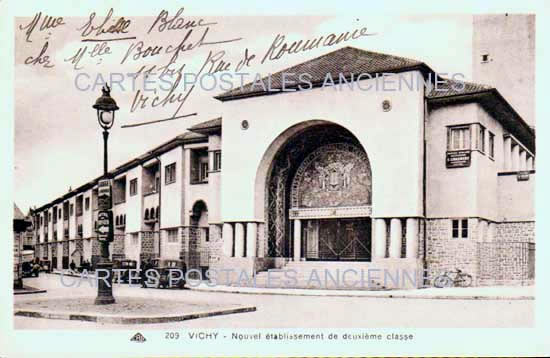 Cartes postales anciennes > CARTES POSTALES > carte postale ancienne > cartes-postales-ancienne.com Allier  Vichy