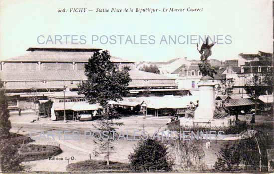 Cartes postales anciennes > CARTES POSTALES > carte postale ancienne > cartes-postales-ancienne.com Allier  Vichy