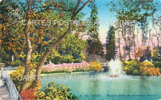 Cartes postales anciennes > CARTES POSTALES > carte postale ancienne > cartes-postales-ancienne.com Allier  Vichy