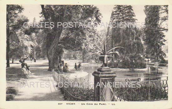 Cartes postales anciennes > CARTES POSTALES > carte postale ancienne > cartes-postales-ancienne.com Allier  Vichy