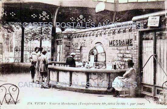 Cartes postales anciennes > CARTES POSTALES > carte postale ancienne > cartes-postales-ancienne.com Allier  Vichy
