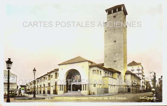 Cartes postales anciennes > CARTES POSTALES > carte postale ancienne > cartes-postales-ancienne.com Allier  Vichy