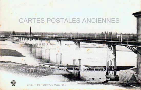 Cartes postales anciennes > CARTES POSTALES > carte postale ancienne > cartes-postales-ancienne.com Allier  Vichy