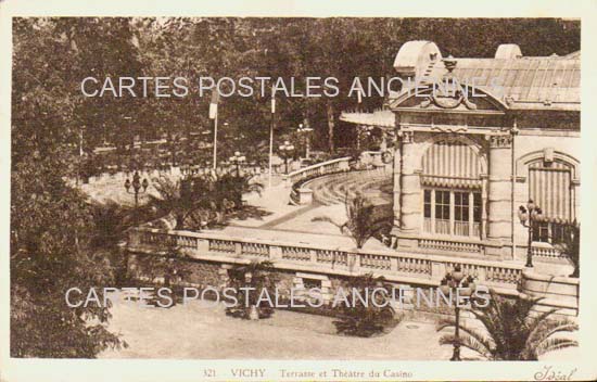 Cartes postales anciennes > CARTES POSTALES > carte postale ancienne > cartes-postales-ancienne.com Allier  Vichy