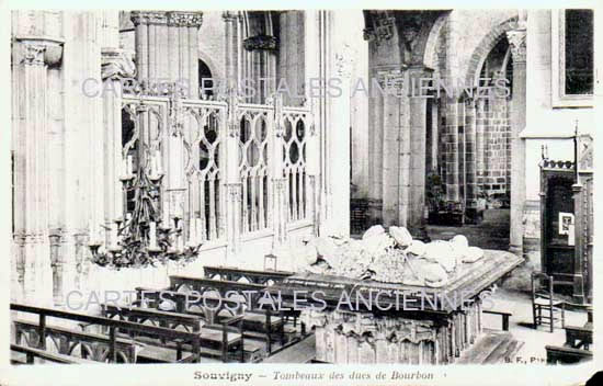 Cartes postales anciennes > CARTES POSTALES > carte postale ancienne > cartes-postales-ancienne.com Allier  Souvigny