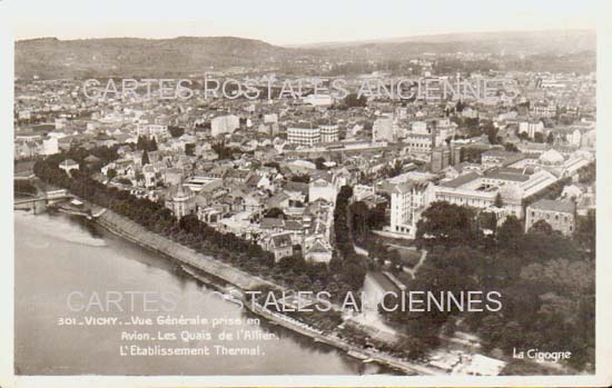 Cartes postales anciennes > CARTES POSTALES > carte postale ancienne > cartes-postales-ancienne.com Allier  Vichy