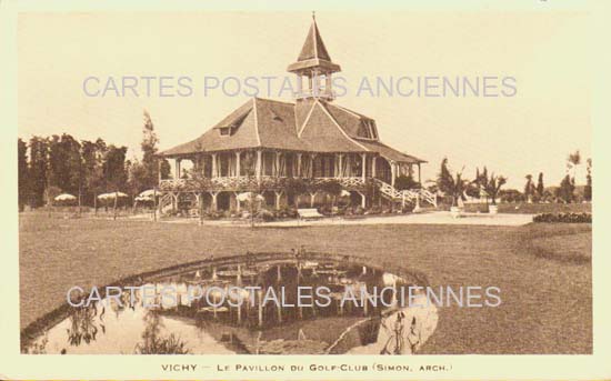 Cartes postales anciennes > CARTES POSTALES > carte postale ancienne > cartes-postales-ancienne.com Allier  Vichy