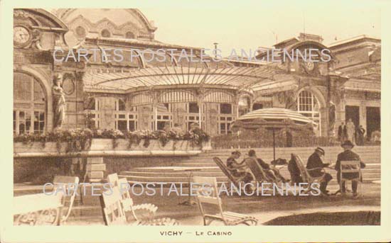 Cartes postales anciennes > CARTES POSTALES > carte postale ancienne > cartes-postales-ancienne.com Allier  Vichy