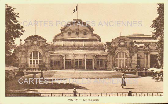 Cartes postales anciennes > CARTES POSTALES > carte postale ancienne > cartes-postales-ancienne.com Allier  Vichy