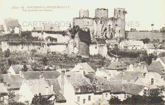Cartes postales anciennes > CARTES POSTALES > carte postale ancienne > cartes-postales-ancienne.com Allier  Bourbon L Archambault