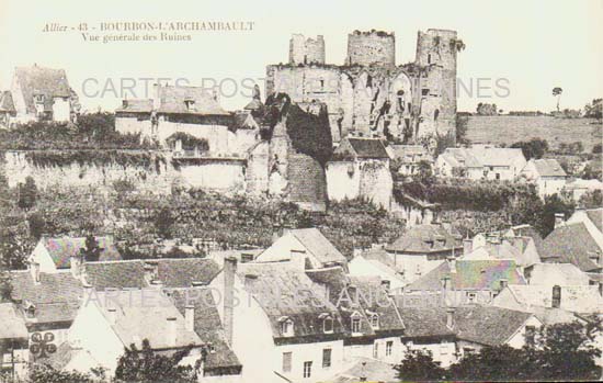 Cartes postales anciennes > CARTES POSTALES > carte postale ancienne > cartes-postales-ancienne.com Auvergne rhone alpes Allier Bourbon L Archambault