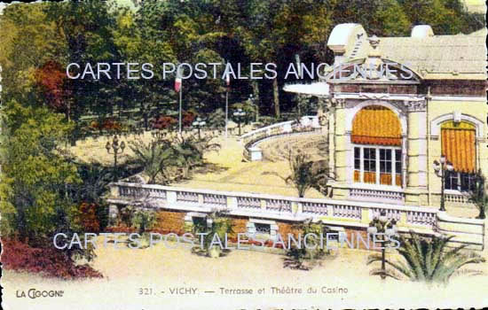 Cartes postales anciennes > CARTES POSTALES > carte postale ancienne > cartes-postales-ancienne.com Allier  Vichy