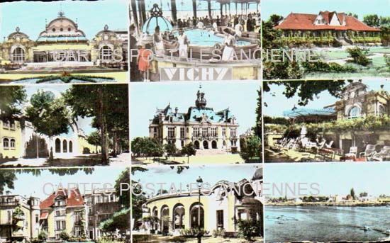 Cartes postales anciennes > CARTES POSTALES > carte postale ancienne > cartes-postales-ancienne.com Allier  Vichy