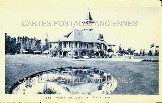 Cartes postales anciennes > CARTES POSTALES > carte postale ancienne > cartes-postales-ancienne.com Allier  Vichy