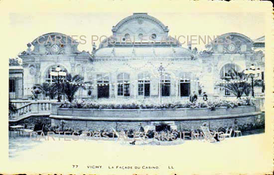 Cartes postales anciennes > CARTES POSTALES > carte postale ancienne > cartes-postales-ancienne.com Allier  Vichy