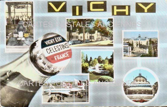 Cartes postales anciennes > CARTES POSTALES > carte postale ancienne > cartes-postales-ancienne.com Allier  Vichy