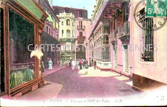 Cartes postales anciennes > CARTES POSTALES > carte postale ancienne > cartes-postales-ancienne.com Allier  Vichy
