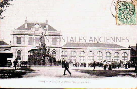 Cartes postales anciennes > CARTES POSTALES > carte postale ancienne > cartes-postales-ancienne.com Allier  Vichy