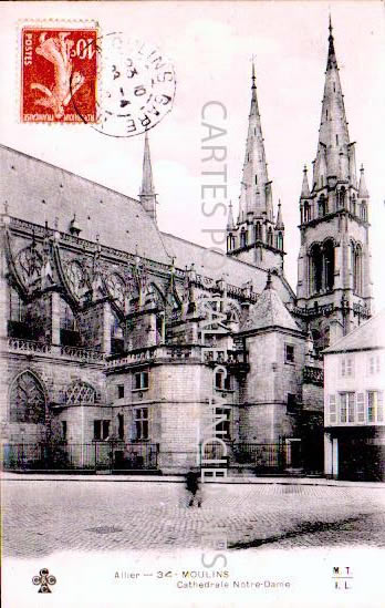 Cartes postales anciennes > CARTES POSTALES > carte postale ancienne > cartes-postales-ancienne.com Allier  Moulins