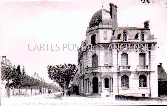 Cartes postales anciennes > CARTES POSTALES > carte postale ancienne > cartes-postales-ancienne.com Auvergne rhone alpes Allier Saint Pourcain Sur Sioule