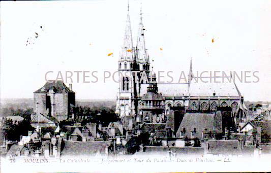 Cartes postales anciennes > CARTES POSTALES > carte postale ancienne > cartes-postales-ancienne.com Auvergne rhone alpes Allier Moulins