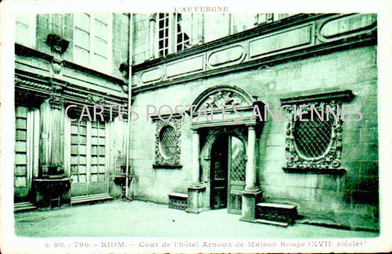 Cartes postales anciennes > CARTES POSTALES > carte postale ancienne > cartes-postales-ancienne.com Puy de dome 63 Riom