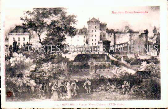 Cartes postales anciennes > CARTES POSTALES > carte postale ancienne > cartes-postales-ancienne.com Auvergne rhone alpes Allier Moulins