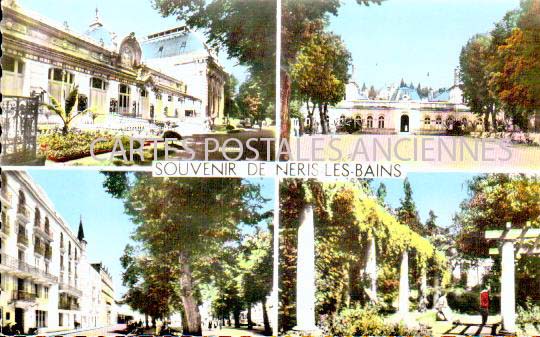 Cartes postales anciennes > CARTES POSTALES > carte postale ancienne > cartes-postales-ancienne.com Auvergne rhone alpes Allier Neris Les Bains