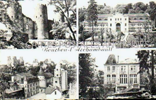 Cartes postales anciennes > CARTES POSTALES > carte postale ancienne > cartes-postales-ancienne.com Allier  Bourbon L Archambault