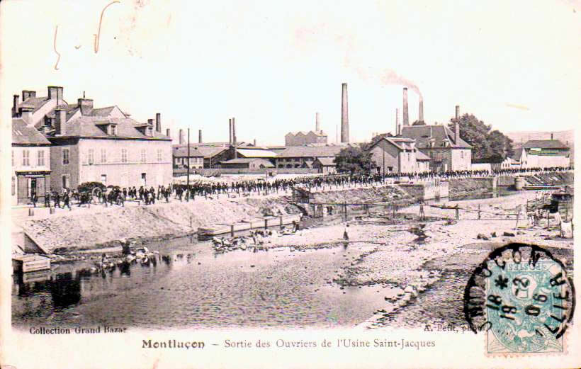Cartes postales anciennes > CARTES POSTALES > carte postale ancienne > cartes-postales-ancienne.com Auvergne rhone alpes Allier Montlucon